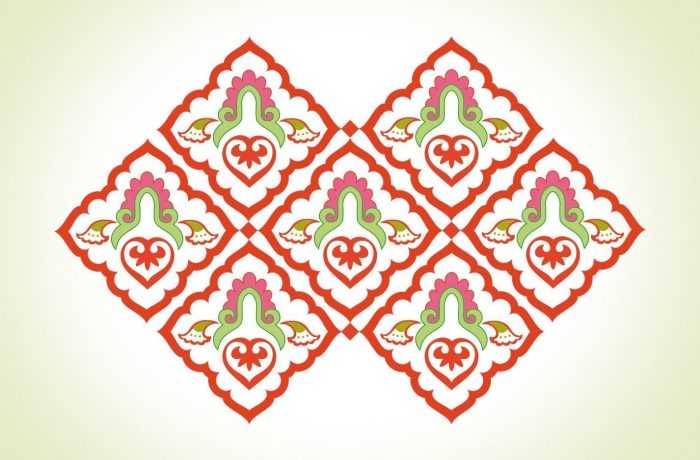 Tatarische Ornamente 80 Muster, Bilder