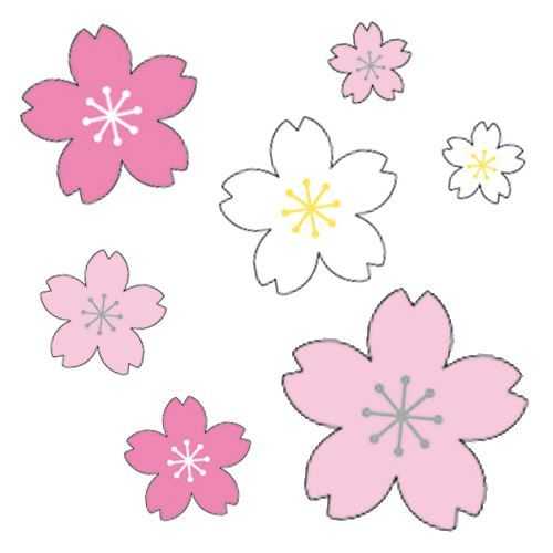 Șabloane de flori colorate pentru decupat din hârtie 170 de ilustrații
