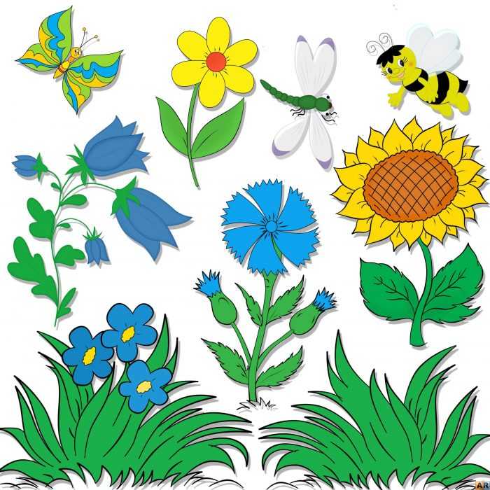 Șabloane de flori colorate pentru decupat din hârtie 170 de ilustrații