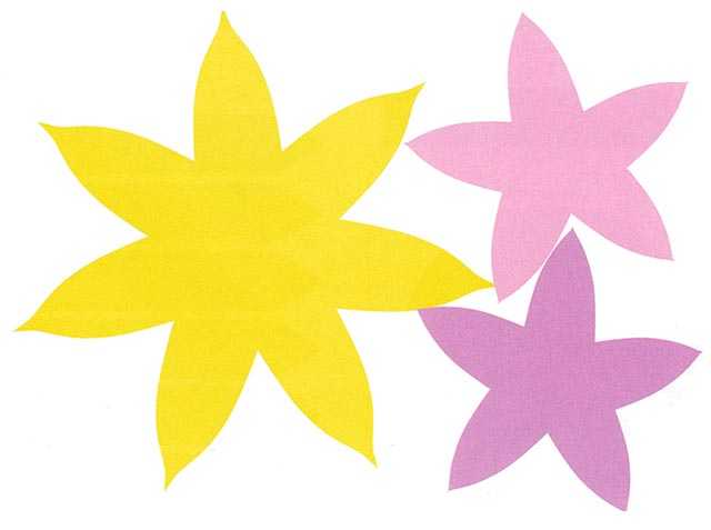 Șabloane de flori colorate pentru decupat din hârtie 170 de ilustrații