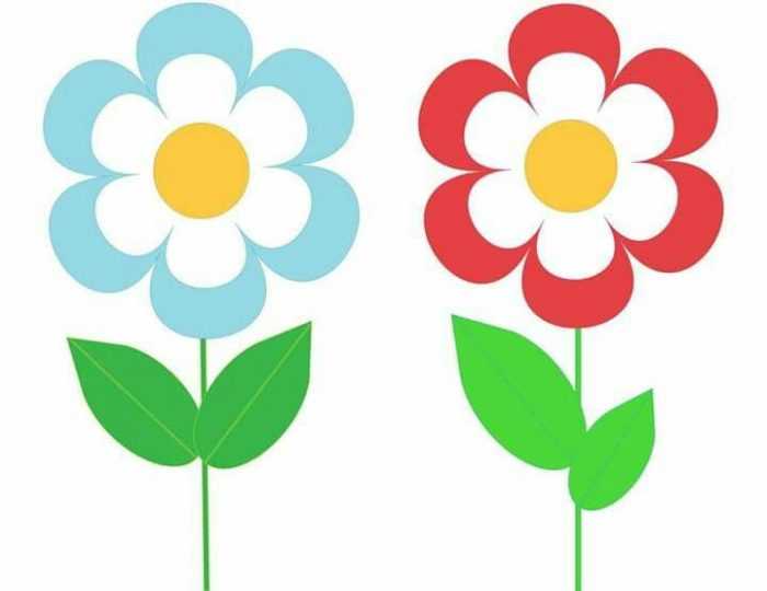 Șabloane de flori colorate pentru decupat din hârtie 170 de ilustrații