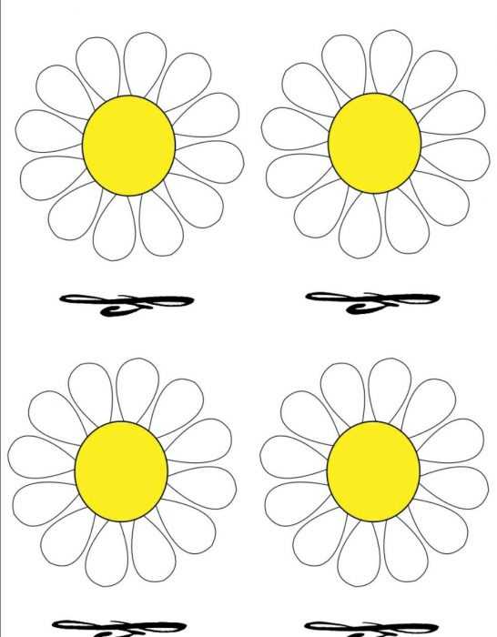 Șabloane de flori colorate pentru decupat din hârtie 170 de ilustrații