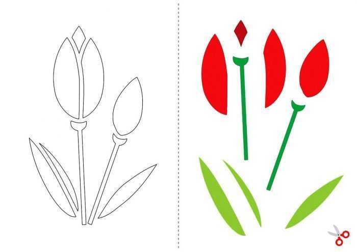 Șabloane de flori colorate pentru decupat din hârtie 170 de ilustrații
