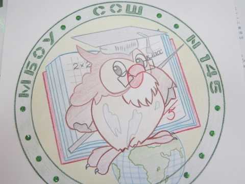 Emblem (Wappen) der Klasse Bleistiftzeichnungen 100 Abbildungen