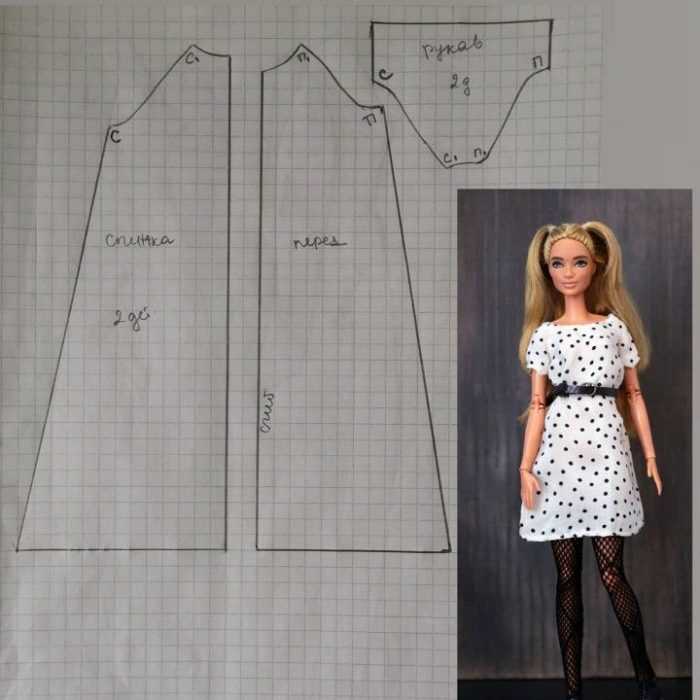 Muster für Barbie von Zellen für Anfänger