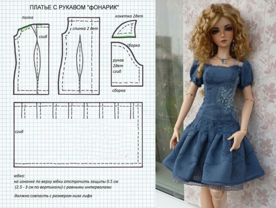 Muster für Barbie von Zellen für Anfänger