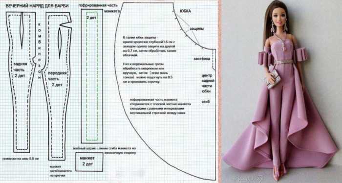 Muster für Barbie von Zellen für Anfänger