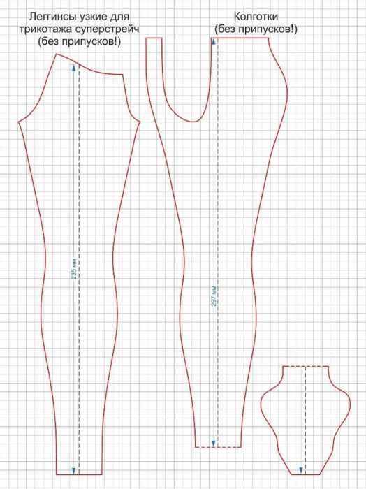 Muster für Barbie von Zellen für Anfänger