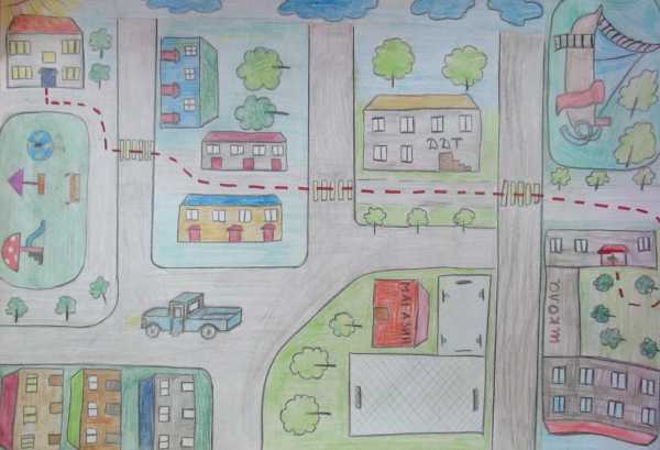 Road Safety (Traffic Regulations) for Children. Drawings, Coloring Pages