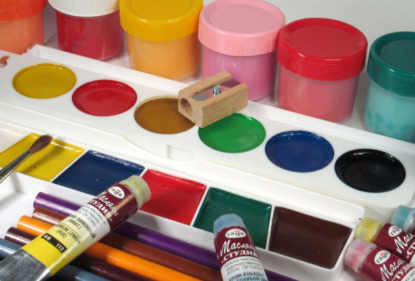 Farben zum Zeichnen: Arten, Eigenschaften, Zweck