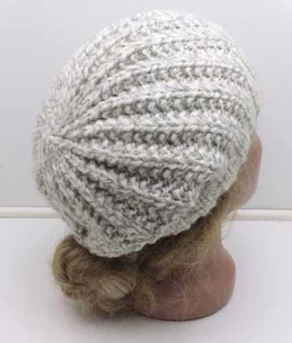 Polnisches elastisches Stricken. Strickanleitung, Schritt-für-Schritt-Beschreibung im Kreis