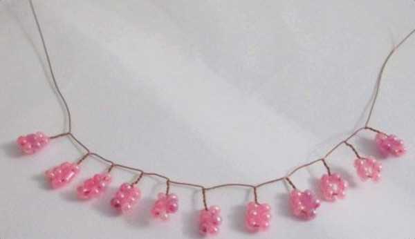 DIY Perlen-Sakura Schritt für Schritt mit Fotos