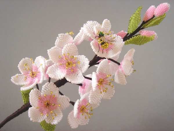 DIY Perlen-Sakura Schritt für Schritt mit Fotos