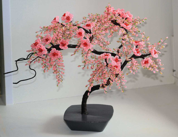 DIY Perlen-Sakura Schritt für Schritt mit Fotos