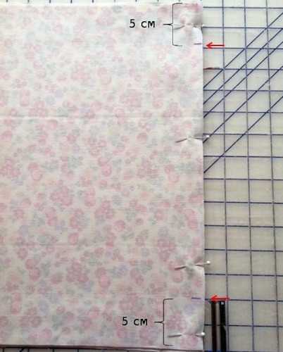 So nähen Sie Schritt für Schritt einen Kissenbezug im Format 50 x 70 mit Ihren eigenen Händen. Muster