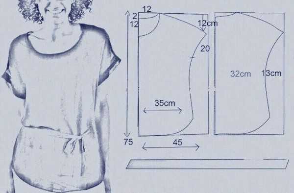 Tunica da donna. Modello, come cucire per ragazze formose